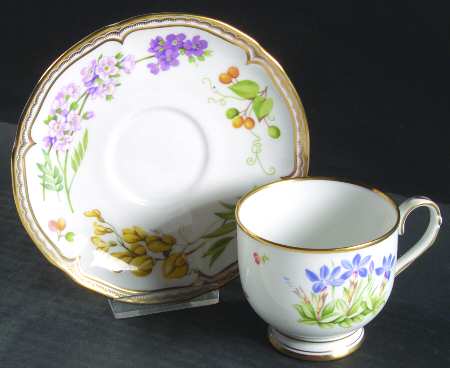 Sandringham Footed Cup & Saucer Set