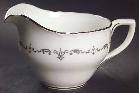 Silver Chantilly Creamer by Royal Worcester