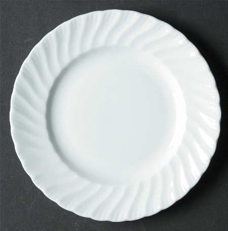 Snowflake Bread & Butter Plate