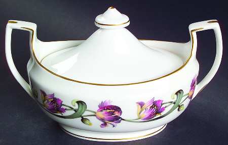 Tulip Sugar Bowl & Lid