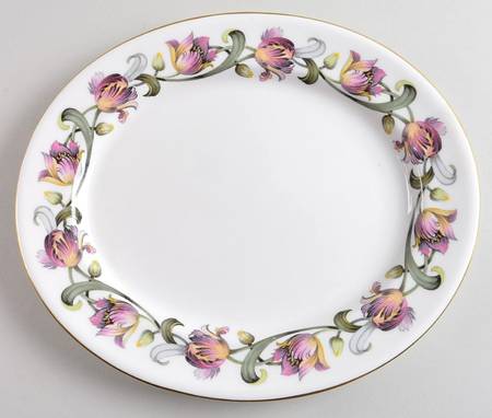 Tulip 11" Oval Serving Platter