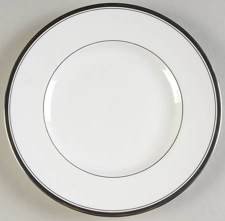 Viceroy (Platinum Trim) Salad Plate