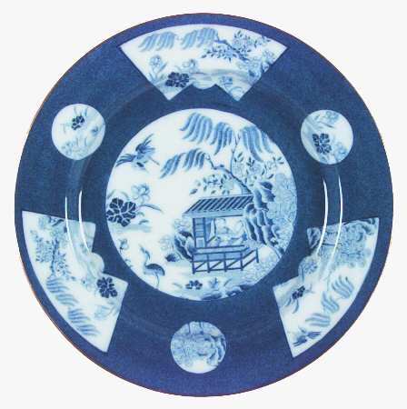 W9453 Blue by Royal Worcester