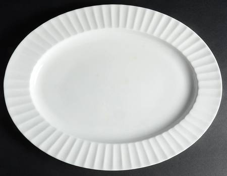 Warmstry White 15" Oval Serving Platter