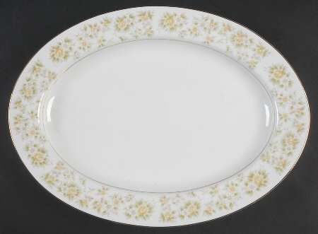 Caroline 14" Oval Serving Platter