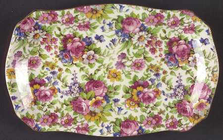 Summertime (Pre 1960, Cream Background, Gold Trim) Relish