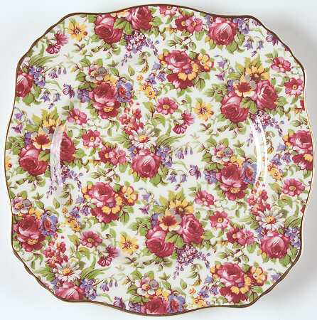 Summertime (Earthenware, Circa 1995) Salad Plate