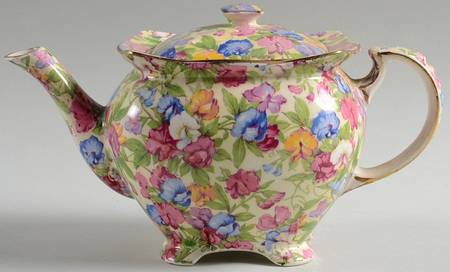 Sweet Pea Late Athena Teapot & Lid