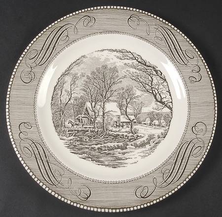 Currier and Ives Brown by Royal (USA)