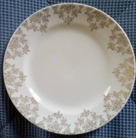 Gold Lace Bread & Butter Plate