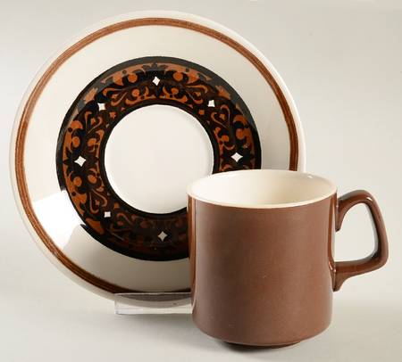 Overture Flat Cup & Saucer Set