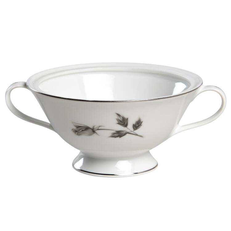 Monaco Rose Sugar Bowl No Lid by Royal Monaco