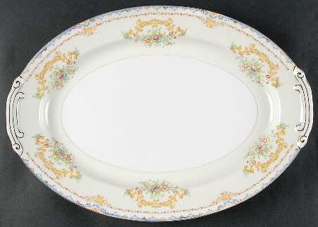 Batavia (Japan) 16" Oval Serving Platter