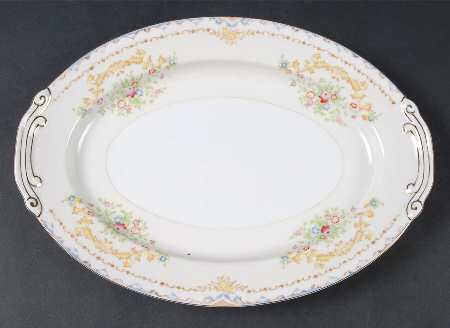 Batavia (Japan) 12" Oval Serving Platter