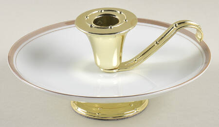 Golden Elegance 3"- 3 1/4" Candleholder (BB) HC