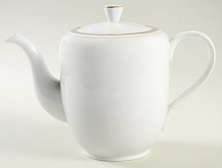 Golden Elegance Teapot & Lid