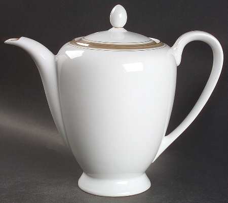 Golden Elegance Teapot & Lid