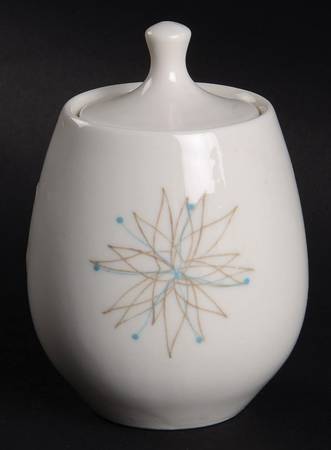 Sea Flower Sugar Bowl & Lid