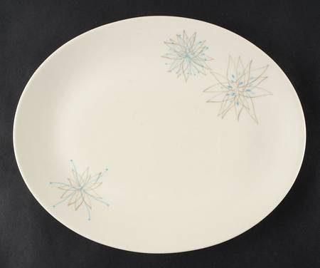 Sea Flower 11" Oval Serving Platter