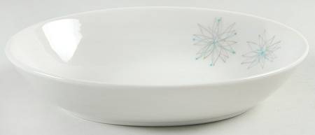 Sea Flower 9" Oval Vegetable Bowl