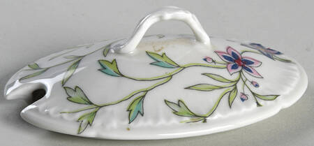 Adriana Lid for Individual Gravy Boat W/Attach Underplate