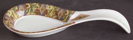 Cinnabar Spoon Rest/Holder (Holds 1 Spoon)