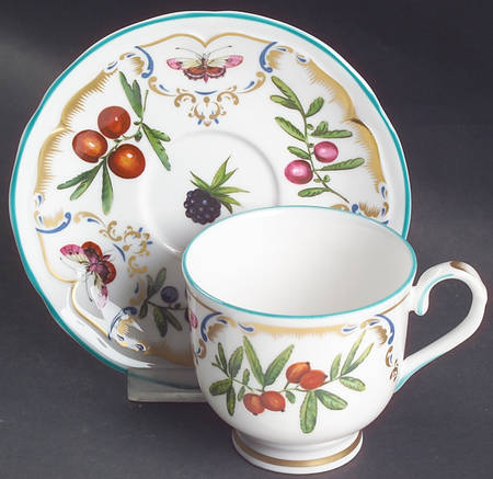 Duke of Gloucester Footed Demitasse Cup & Saucer Set