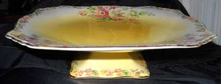 Apple Blossom Cream Round Compote (Height X Width)