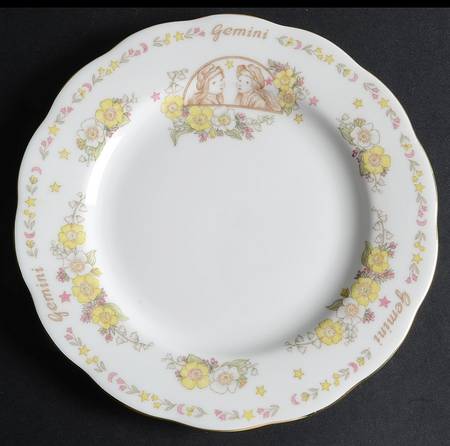 Zodiac Series Salad Plate