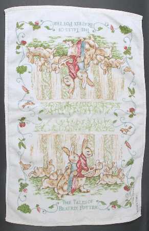World of Beatrix Potter Cloth Dish Towel
