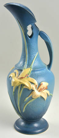 Zephyr Lily Bermuda Blue 15" Ewer