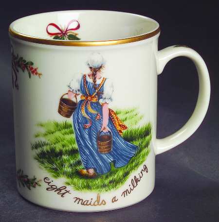All The Days of Christmas Mug