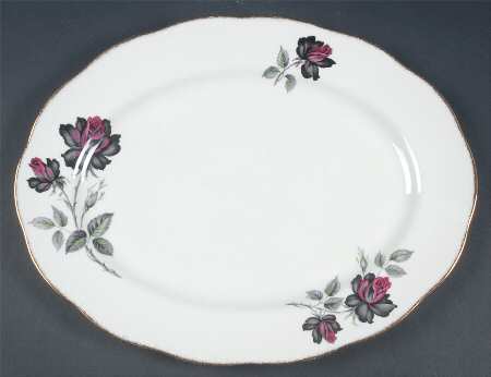 Masquerade 15" Oval Serving Platter
