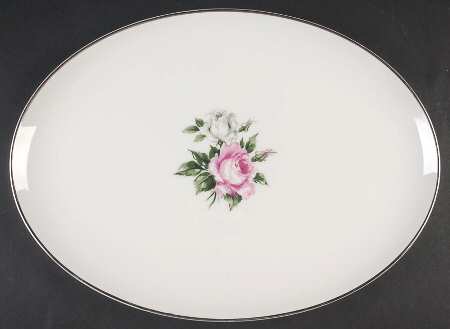Margaret Rose 15" Oval Serving Platter