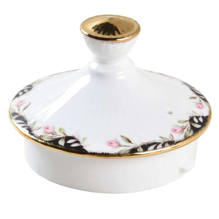 Midnight Rose Lid for Coffee Pot