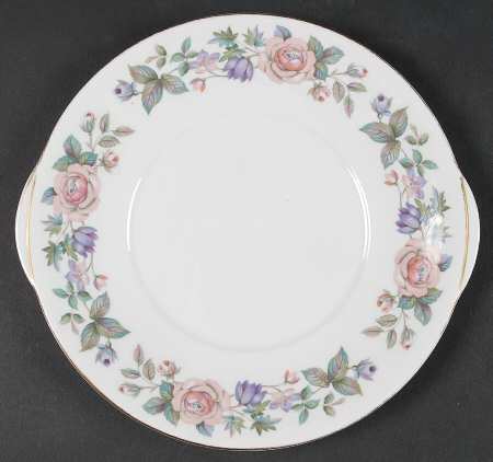 Fragrance Handled Cake Plate