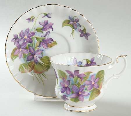 Purple Violet by Royal Albert