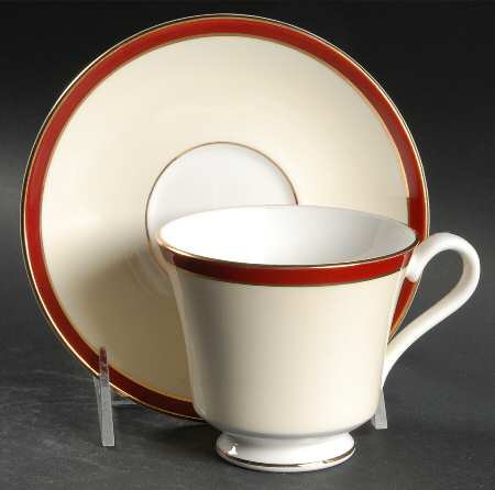 Summer Wine Footed Cup & Saucer Set