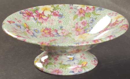 Marion (Earthenware, Circa 1995) Round Compote (Height X Width)
