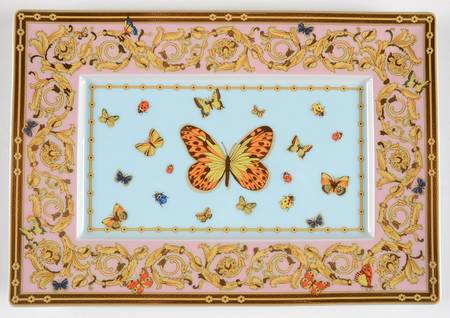 Le Jardin De Versace 10" Rectangular Tray