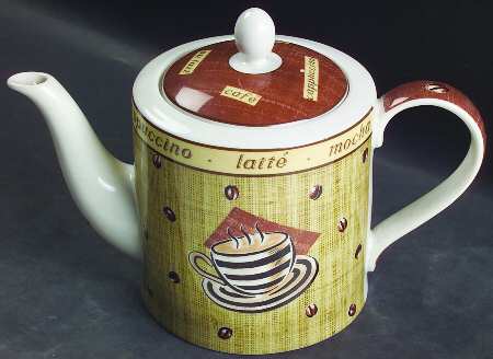 Coffee Time Tea/Coffee Pot & Lid