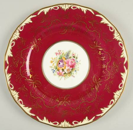 Elegant Red by Royal Worcester