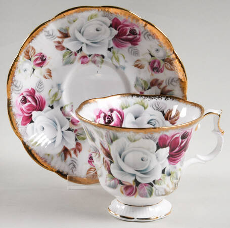 Summer Bounty Series Footed Cup & Saucer Set