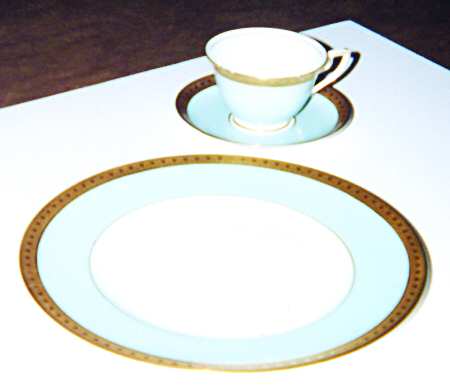 Ambassador Turquoise by Royal Worcester