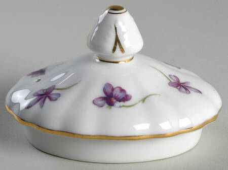 Spring Violets Lid for Teapot