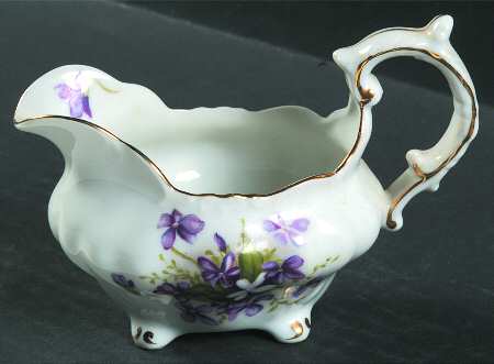 Spring Violets Creamer by Rossetti