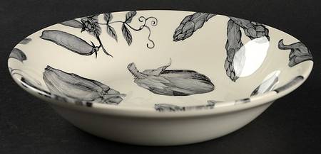 Toile De Legumes Black Coupe Cereal Bowl