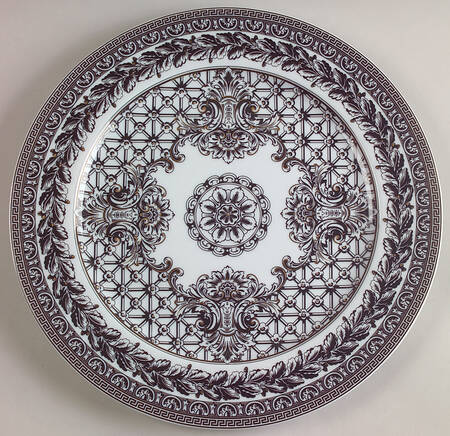 Marqueterie Service Plate (Charger) by Rosenthal - Continental