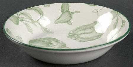 Toile De Legumes Green Coupe Cereal Bowl