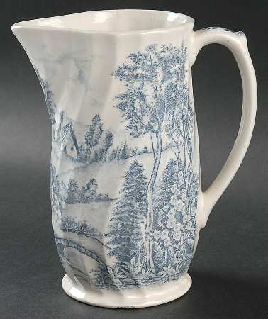 Country French Blue 24 Oz Pitcher